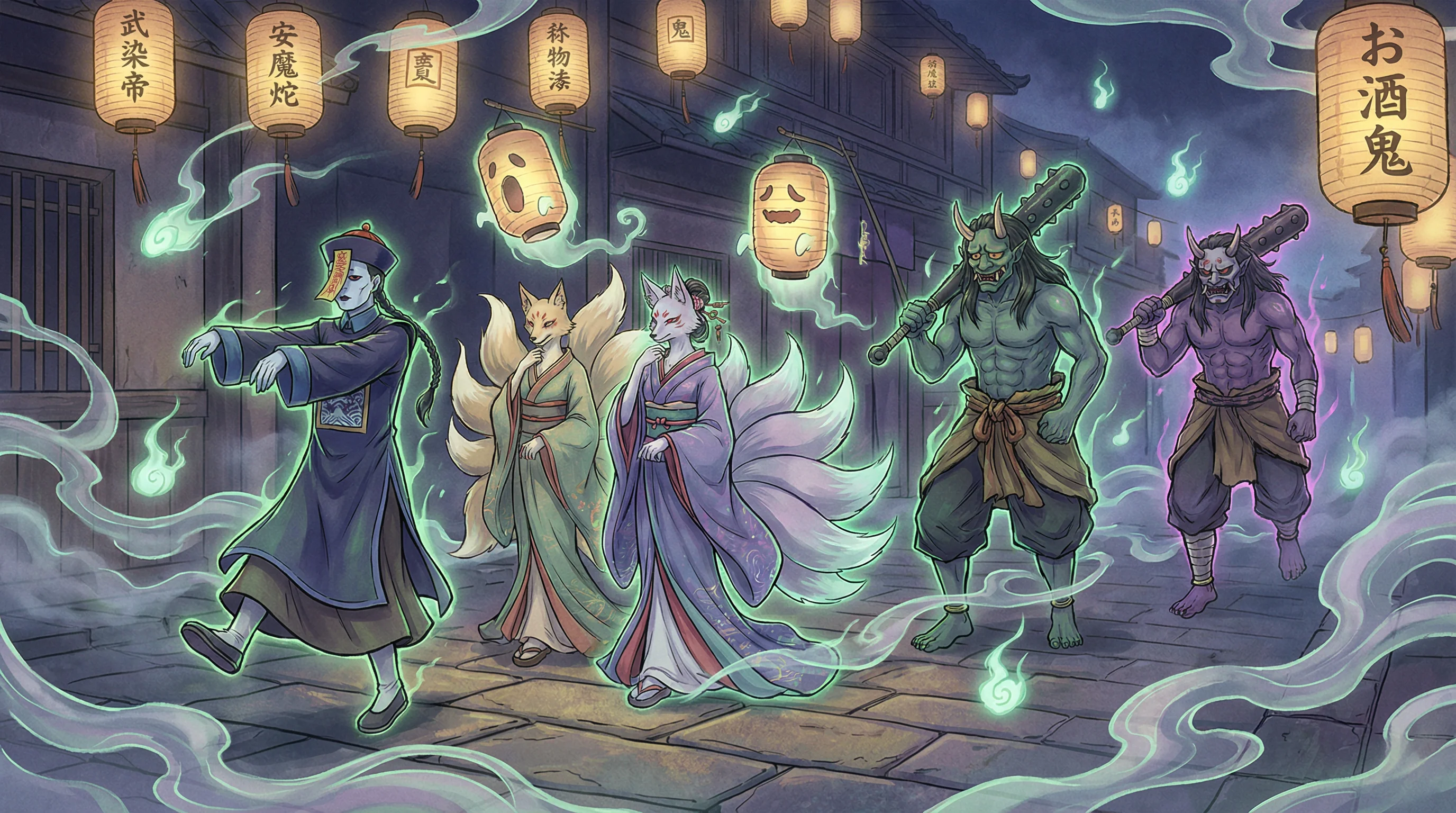 百鬼夜行 - 两个人高清视频在线观看免费 中日鬼怪动漫